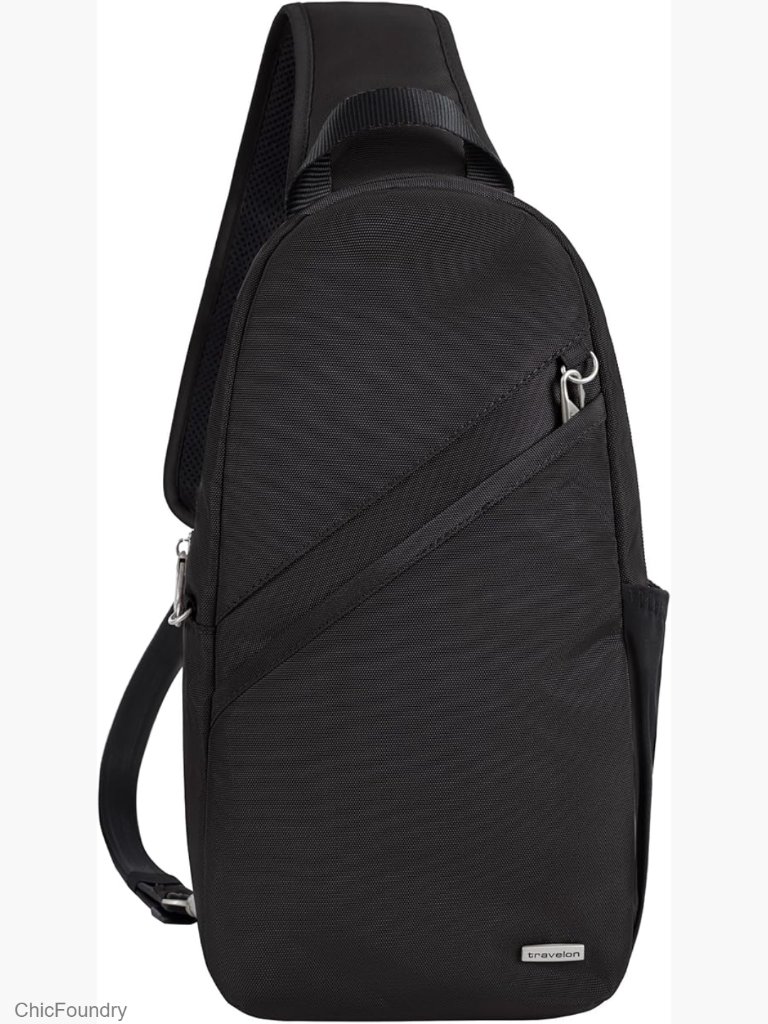 Anti-Theft Sling Bag With Rfid Protection - Lightweight & Safe